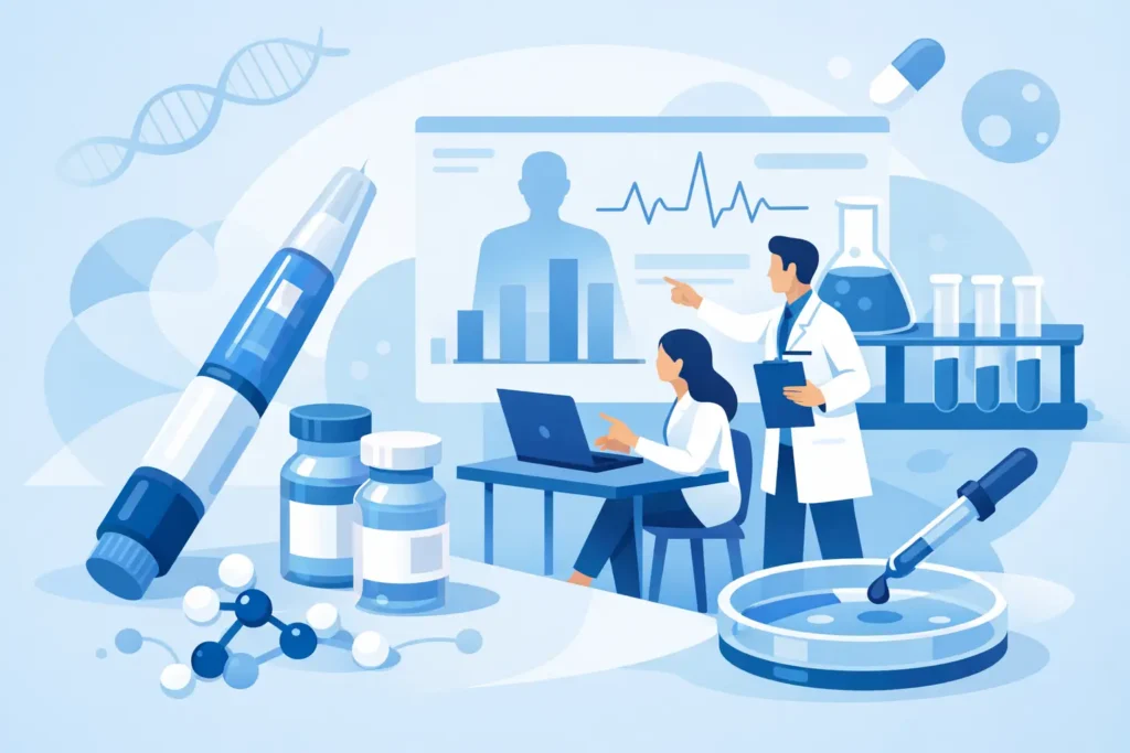 Semaglutide Peptide Research Study Design